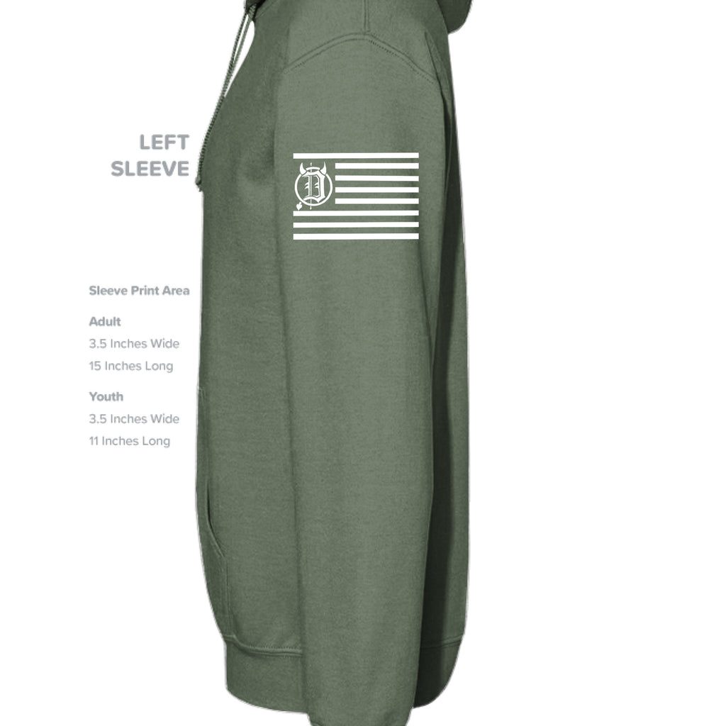 Military Green Heather - SLEEVE_LEFT