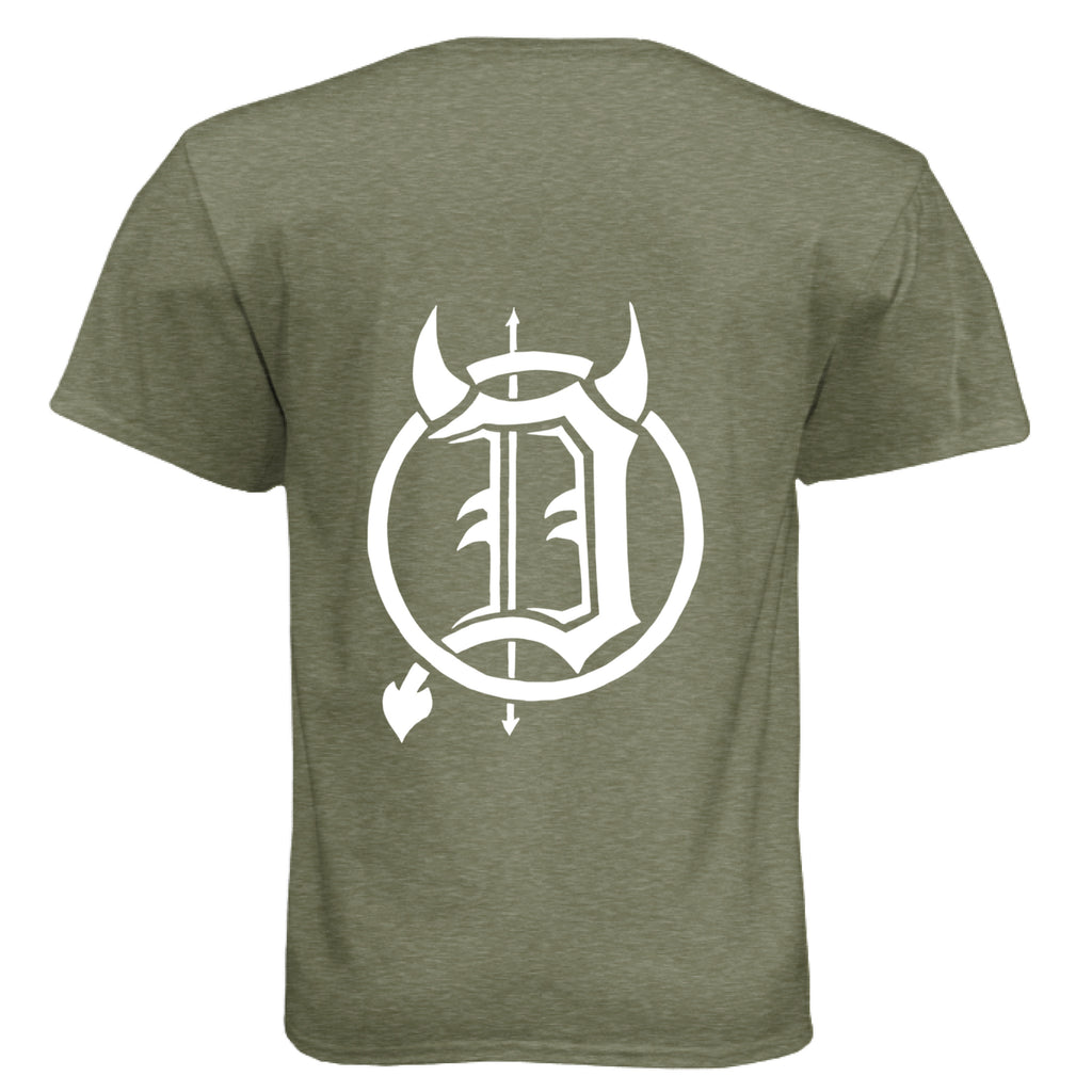 MILITARY GREEN - BACK
